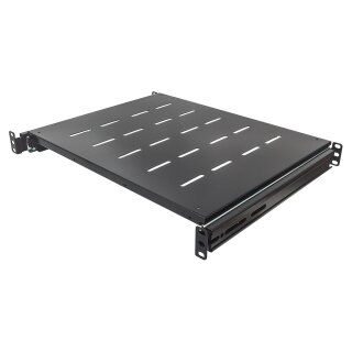 INTELLINET Fachboden 1HE 483x600mm bis 35kg ausziehb. sw