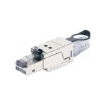 INTELLINET CAT6a 10G RJ45-Feldstecker STP m. Lasche