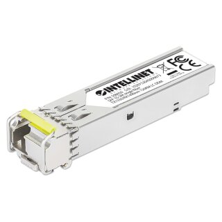 INTELLINET Gigabit Mini-GBIC BiDi WDM (RX1490/TX1550) MSA-ko