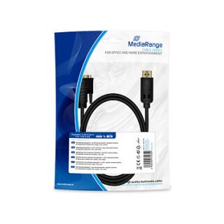 MediaRange DVI / DP ANSCHLUSSKABEL 2m