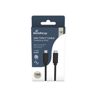 MediaRange TYPE-C LADEKABEL 1,2m