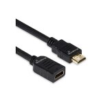 MediaRange HDMI Verlängerungskabel, 18 Gbps, ARC,...
