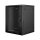 19" 15U 600x600 Wandgehäuse Glastür V2 (FlatPack) sw
