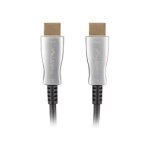 LANBERG HDMI M/M V2.0 Kabel 30m 4K optisch AOC schwarz
