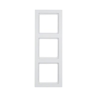 Berker 10136099 Rahmen Q.3 polarweiß, samt