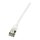 Logilink Patchkabel CAT6A U/FTP TPE SlimLine weiß 0,3m