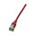Logilink Patchkabel CAT6A U/FTP TPE SlimLine rot 1,0m