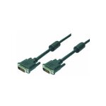 Logilink DVI-Kabel DVI(24+1) -> DVI(24+1) St/St 2.00m bk