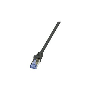 Logilink Patchkabel mit Cat7-Rohk. Primel. S/FTP schw 3,00m