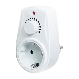 Logilink Steckdosenadapter mit Dimmer weiß