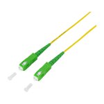 Fibre optic patch cable - OS2 - SC/APC to SC/APC -...
