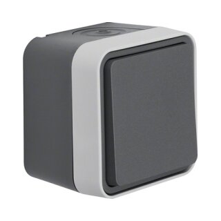 Berker 30763505 FR-Wechselschalter AP/WD W.1 grau