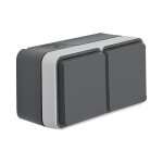 Berker 47843515 FR-2fach Steckdose waagerecht Schuko W.1...