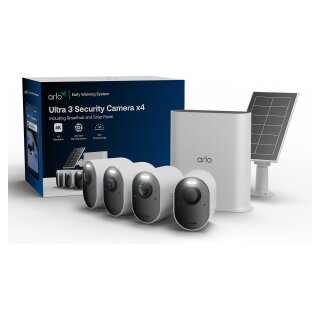 ARLO Ultra 3 Security Camera 4-cam kit + Solar Panel
