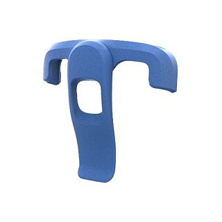 Zebra Halterungsclip für Healthcare HC2X/HC5X, blau