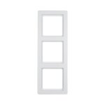 Berker 10136089 Rahmen 3fach Q.1 polarweiß, samt