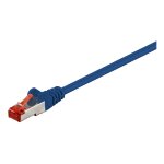 Goobay 5m CAT 6 Patchkabel, S/FTP (PiMF), blau