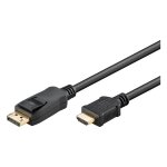 Goobay 2m, DisplayPort-auf-HDMI™-Adapterkabel 1.4,...