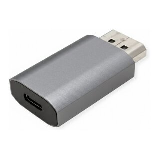 VALUE USB Typ C - DisplayPort, bidirektionaler Adapter, BU/ST, 8K60Hz