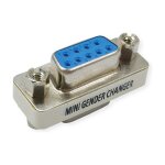 VALUE Mini Gender Changer, 9pol. Buchse-Buchse