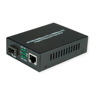 Gigabit Ethernet Konverter, RJ-45 - SFP