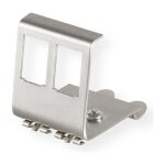 VALUE Hutschienen-Adapter unbestckt, fr 2 Keystones