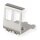 VALUE Hutschienen-Adapter unbestckt, fr 2 Keystones