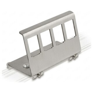 VALUE Hutschienen-Adapter unbestckt, fr 4 Keystones