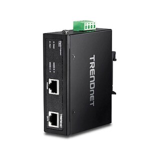 TRENDnet TI-IG30 Gehrteter industrieller Gigabit PoE+ Injektor