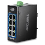 TRENDnet TI-GLC80 8-Port Gigabit Industrial DIN-Rail Mini