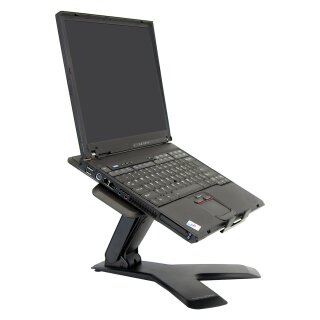 ERGOTRON Neo-Flex Notebook Lift Stand schwarz mit 1,6-6,3kg. belastbar 15cm Anhebung