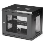 9HE wandmontage Server Rack - bis zu 43cm tief - Gehuse...