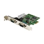 2 Port PCI Express Seriell Karte mit 16C1050 UART - RS232...