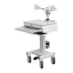 ROLINE Mobile PC-/LCD-Arbeitsstation, hhenverstellbar,...