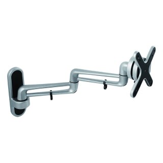 VALUE LCD-Befestigung, Wandmontage, 4 Gelenke, bis 27 Zoll, bis 15 kg