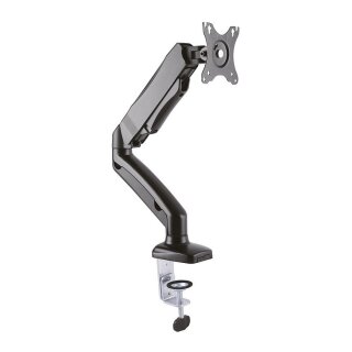 VALUE LCD-Arm, Tischmontage, Gasfeder, 5 Gelenke, 13-27 Zoll, bis 6,5 kg, schwarz