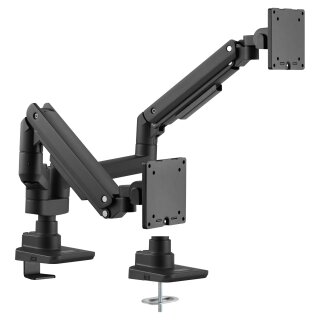 Equip Befestigungskit (Gelenkarm) - für 2 LCD-Displays/ Curved LCD-Displays - schwerlast - Kunststof