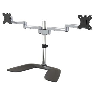 STARTECH.COM Dualmonitor Stand - Gelenkarme - hhenverstellbar - Fr VESA-Monitore bis 81,28cm 32Zoll - Stahl /Aluminium