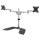 STARTECH.COM Dualmonitor Stand - Gelenkarme - hhenverstellbar - Fr VESA-Monitore bis 81,28cm 32Zoll - Stahl /Aluminium