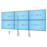 StarTech.com Six-Monitor Desk Mount w/ Crossbar, Up To 32...