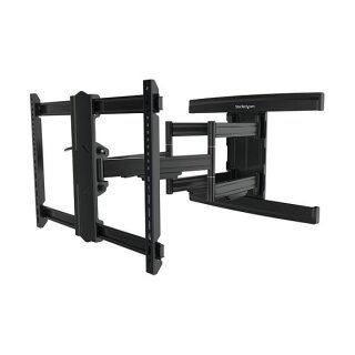 StarTech.com TV Wall Mount supports up to 100 inch VESA Displays, Low Profile Full Motion TV Wall Mount for Large Displays