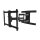 StarTech.com TV Wall Mount supports up to 100 inch VESA Displays, Low Profile Full Motion TV Wall Mount for Large Displays