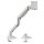 Equip Tischhalterung 17"-49"/1TFT 180° Gasfeder 20Kg weiß retail