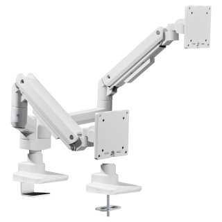 Equip Tischhalterung 17"-35"/2TFT 360° Gasfeder 20Kg weiß retail