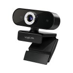 Logilink Webcam 1080p FHD Webcam + Mikrofon schwarz