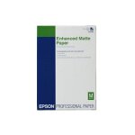 EPSON Enhanced matte Papier inkjet 192g/m2 DIN A3+ 100...