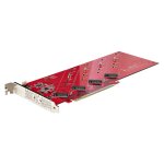 STARTECH.COM Quad M.2 PCIe Adapterkarte PCI Express 4.0...