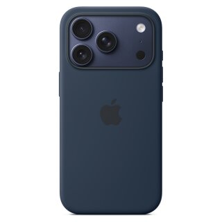 Silikon Case iPhone 17 Pro mit MagSafe (mitternacht)