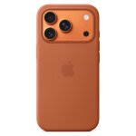 Silikon Case iPhone 17 Pro mit MagSafe (terracotta)
