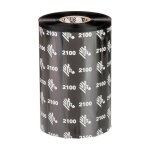 Zebra 2100 Wax - Black - 106 mm x 450 m - Thermal...